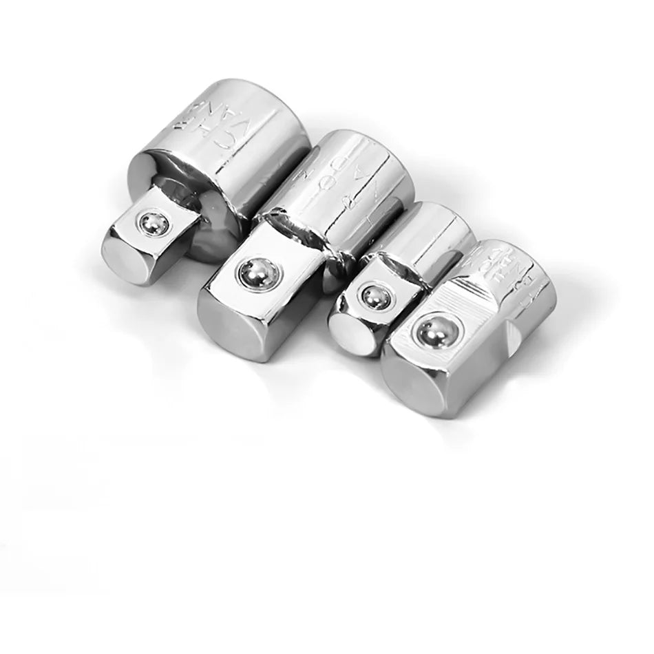 Ratchet Wrench Socket Converter Head Sleeve Adapter 1/2" Big Fly To 3/8" 1/4" Hand Tools