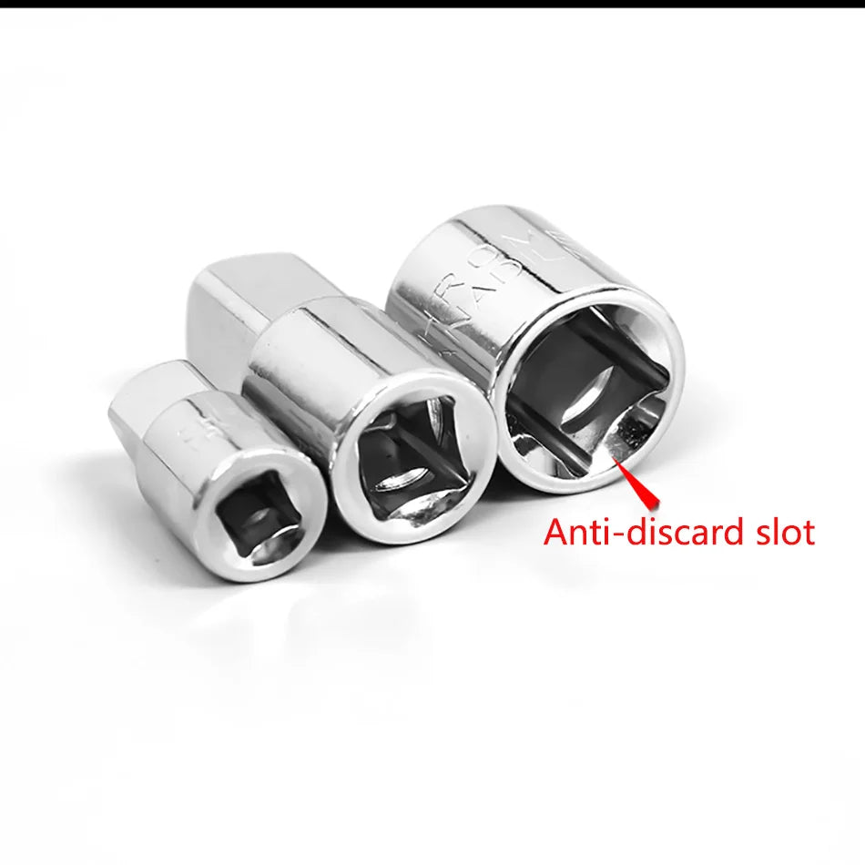 Ratchet Wrench Socket Converter Head Sleeve Adapter 1/2" Big Fly To 3/8" 1/4" Hand Tools