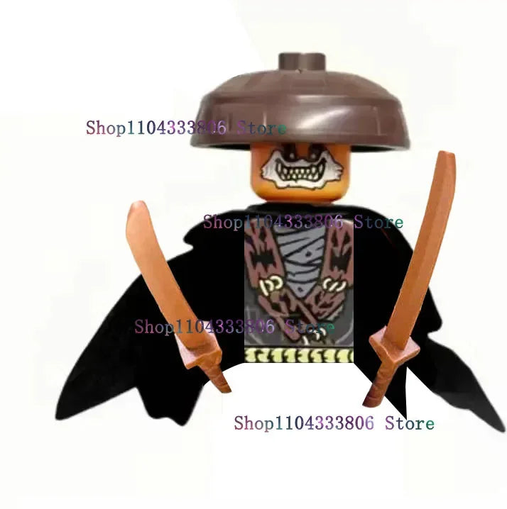 Anime Cartoon TV Ninja Toy Dragons Rising Forbidden Five Nokt Rox Zarkt Drix Kur Pixal Bricks Building Blocks for Kids Gifts