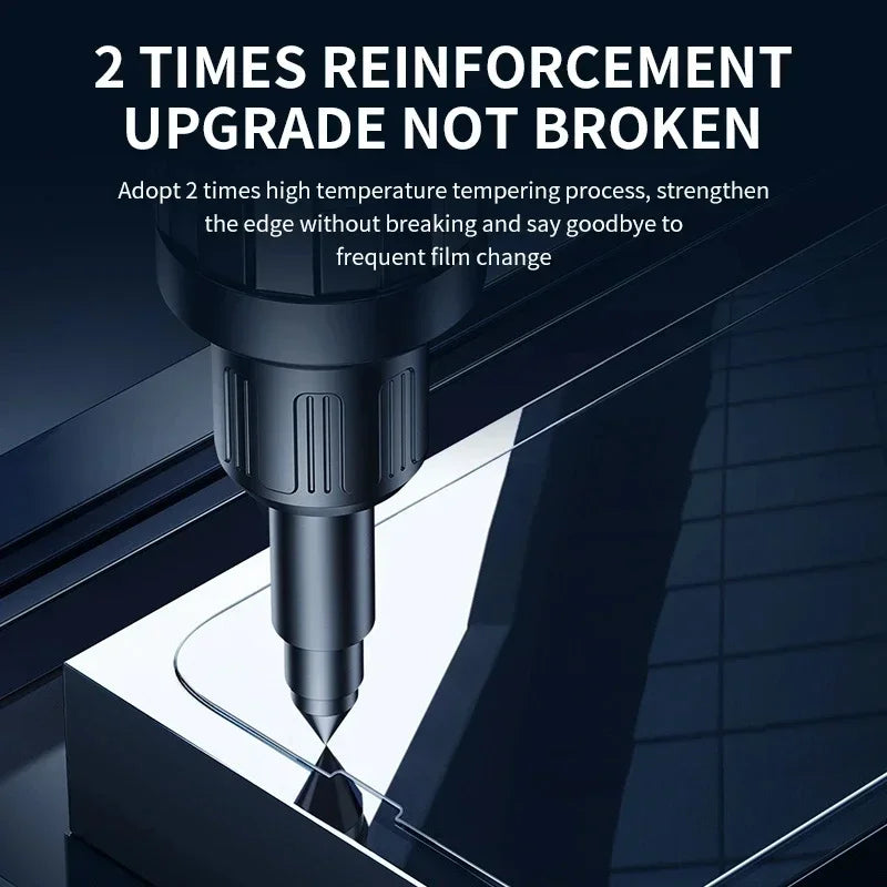 3Pcs Tempered Glass for iPhone 14 13 12 11 15 Pro Max Mini Screen Protector for iPhone 17 XR XS MAX 7 8 Plus 16 Protective Glass