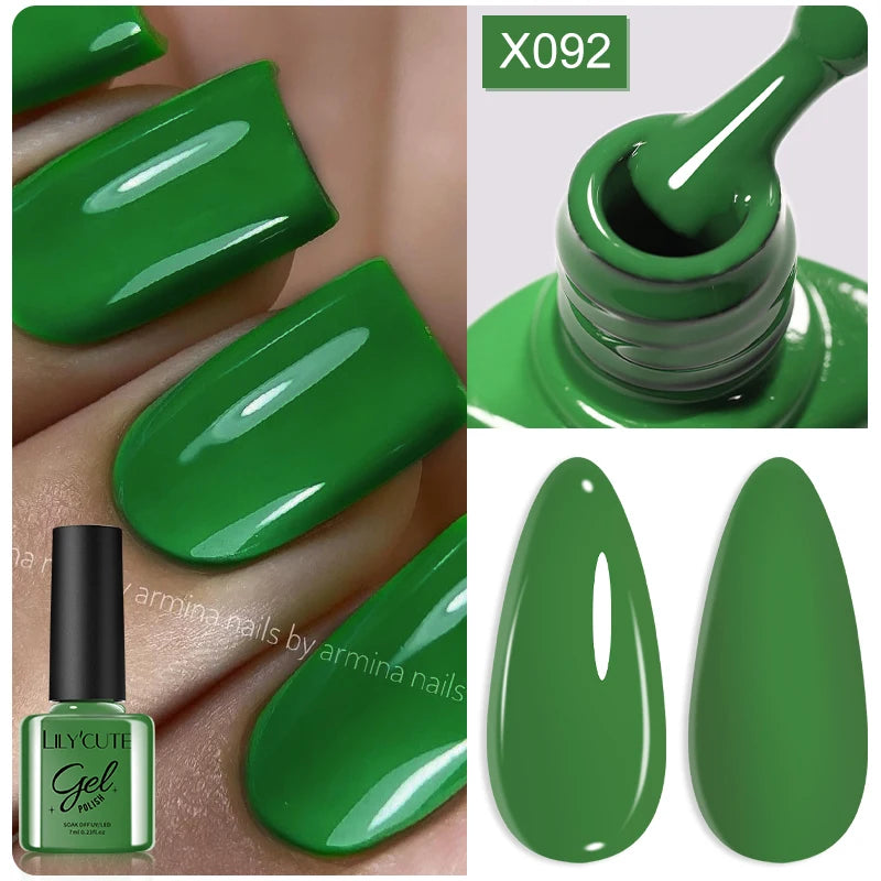 LILYCUTE 8ml Pink Dried Flower Gel Nail Polish Natural Flower Fairy Nail Art Gel Soak Off UV LED Painting Varnish For Nails DIY