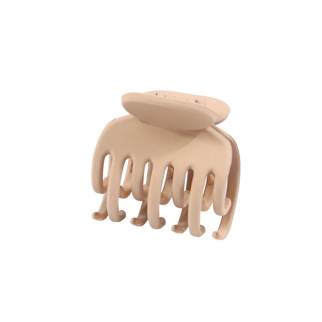 Fashion Medium Hair Claw Clips Non-slip Crab Square Matte for Women Girls, Strong Hold Banana Clips for Thick Thin Hair