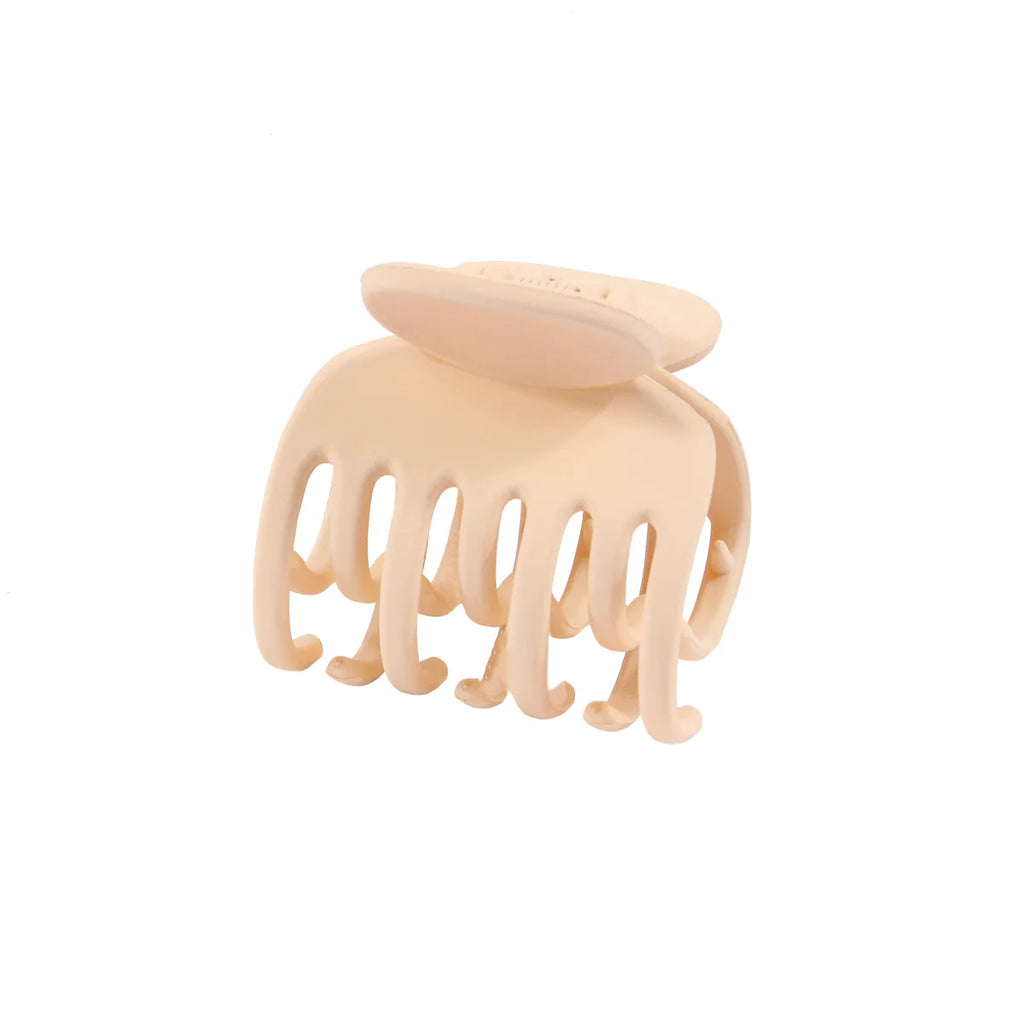 Fashion Medium Hair Claw Clips Non-slip Crab Square Matte for Women Girls, Strong Hold Banana Clips for Thick Thin Hair