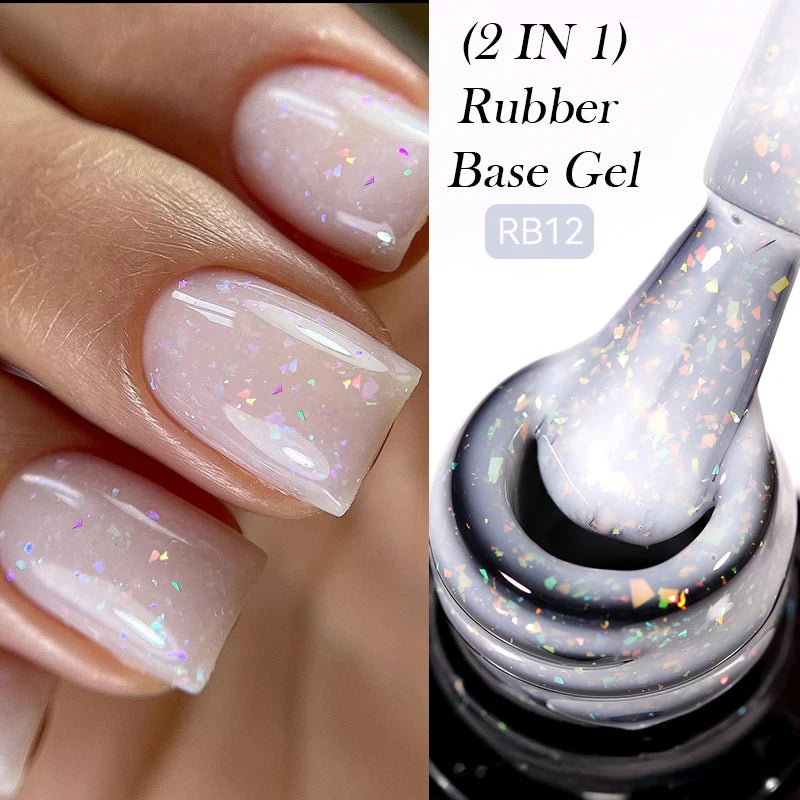 LILYCUTE 184 Colors 7ML Nail Gel Polish Semi-Permanent Glitter Soak Off Base Top Coat UV LED Nail Gel Varnish Nail Art Manicure