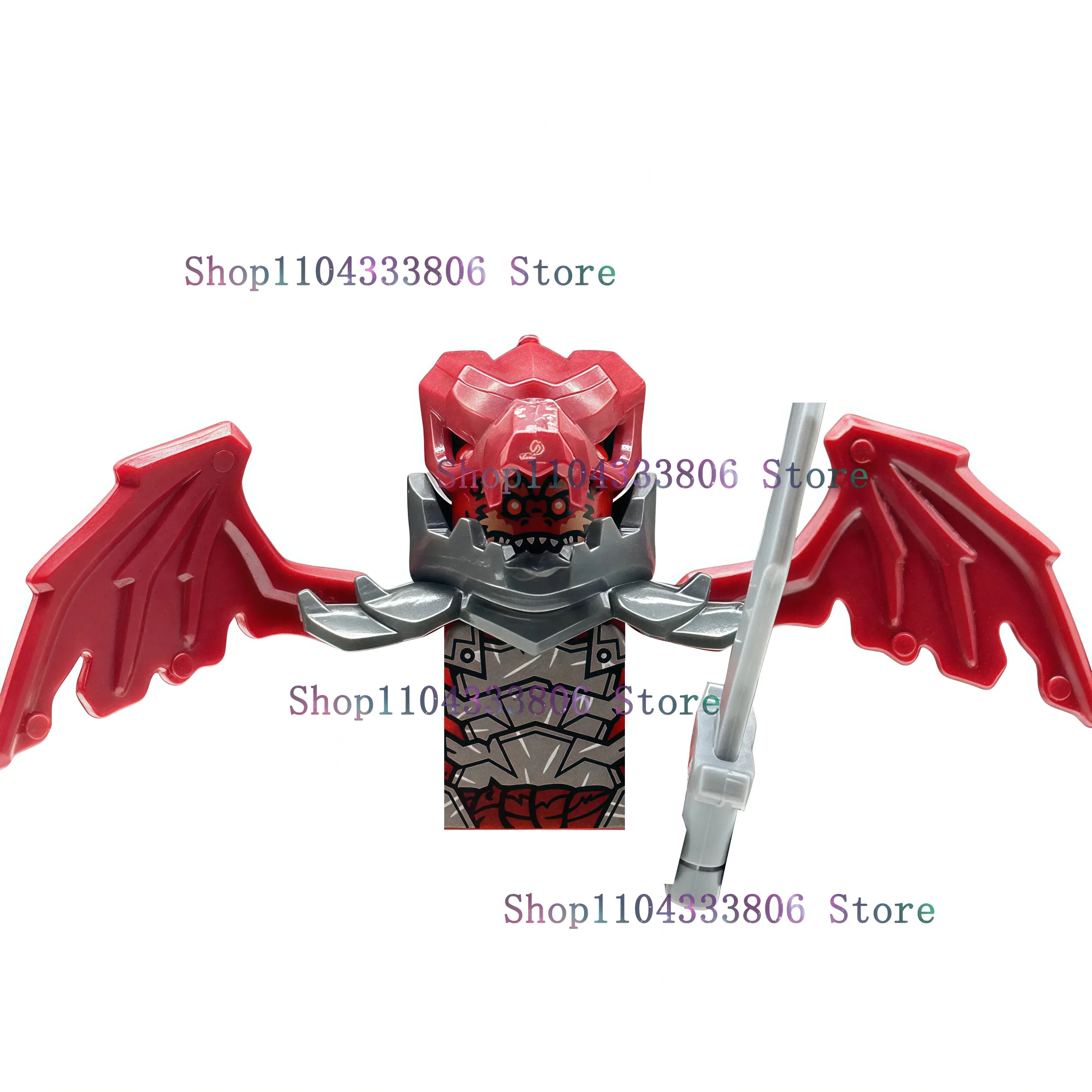 Anime Cartoon TV Ninja Toy Dragons Rising Forbidden Five Nokt Rox Zarkt Drix Kur Pixal Bricks Building Blocks for Kids Gifts