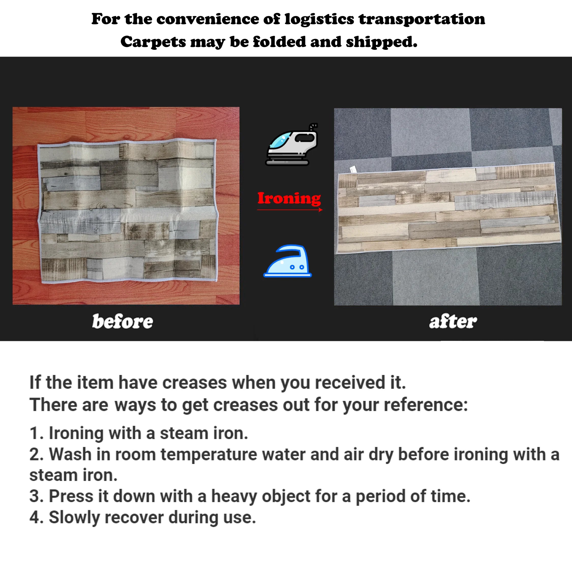 VIKAMA Multi-Functional Non-Slip Mat & Carpet Absorbs Water, Features Stylish Patterns, Ideal for Kitchens and Bathrooms