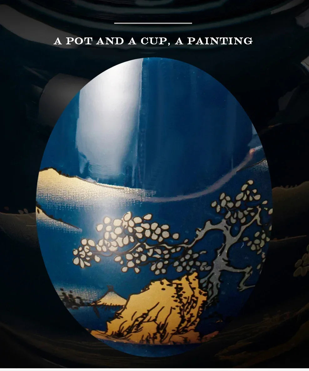 180ml Japanese-style simple master Mug Ceramic tea bowl cup household Jilan simple ceramic large teacup Tea set for a single cup