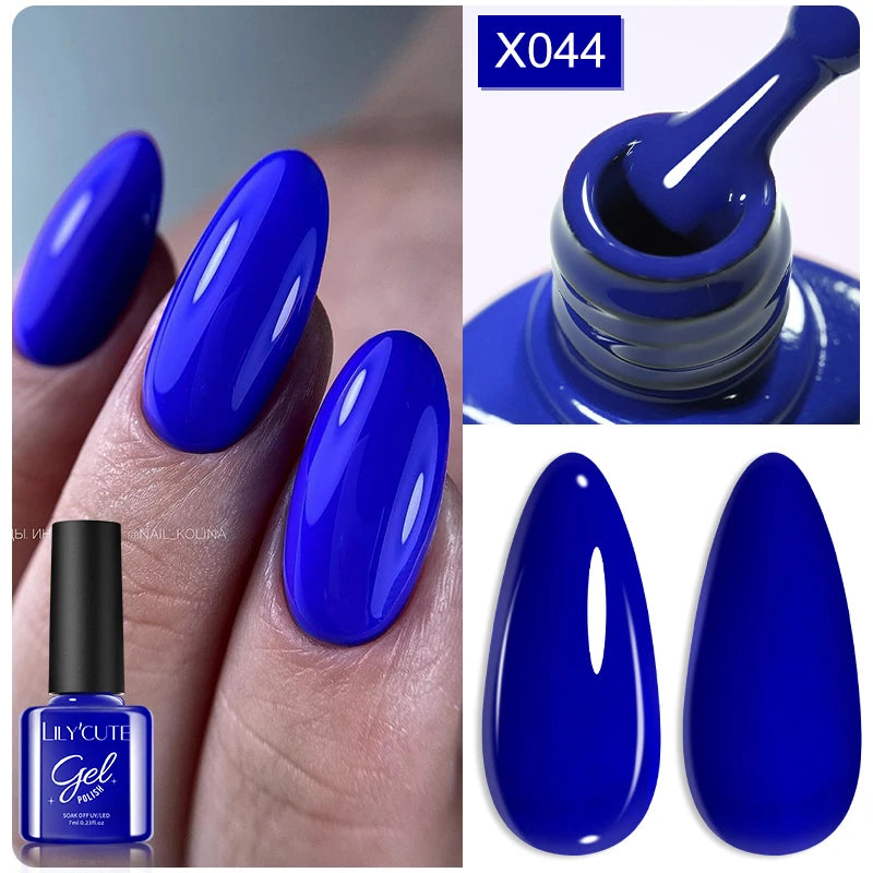 LILYCUTE 8ml Pink Dried Flower Gel Nail Polish Natural Flower Fairy Nail Art Gel Soak Off UV LED Painting Varnish For Nails DIY