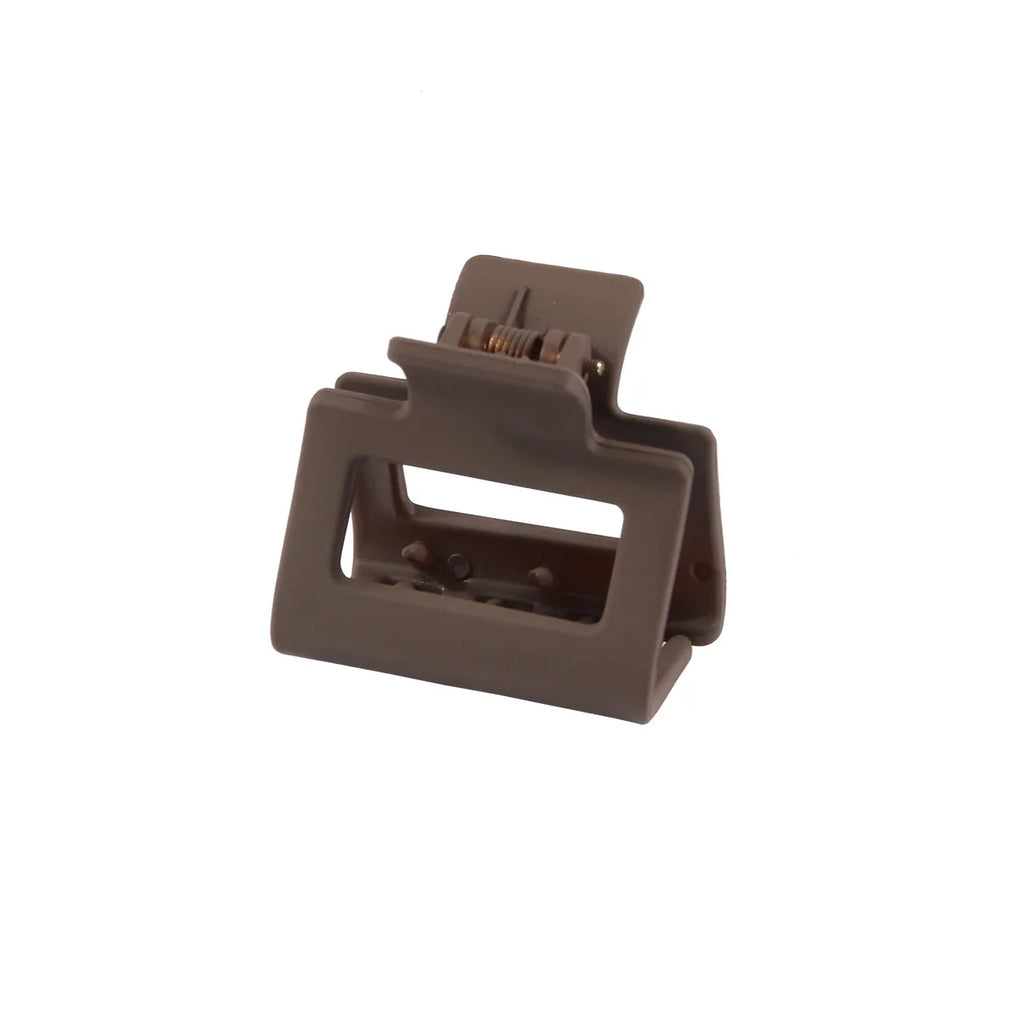 Fashion Medium Hair Claw Clips Non-slip Crab Square Matte for Women Girls, Strong Hold Banana Clips for Thick Thin Hair