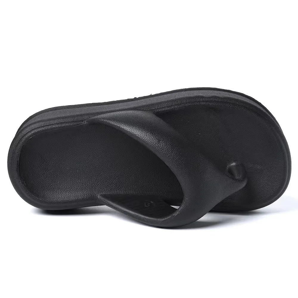 Women Flat Bow Flip Flops Women 2023 New Summer Platform Flops Female Thick Sole Mules Outdoor Fashion Casual Comfortable Slides