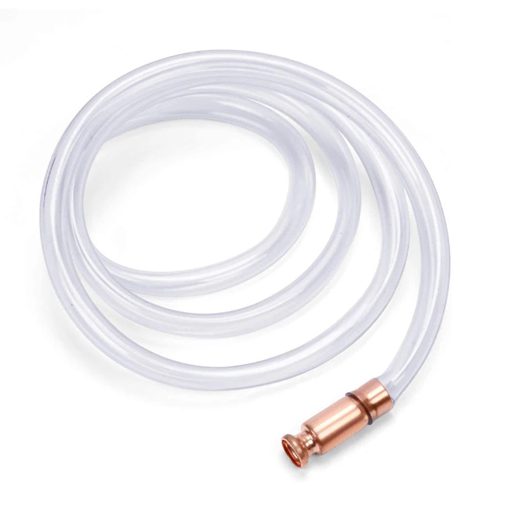 Self Suction Oil Pump Copper PVC Filler Pipe Manual Pumping Oil Pipe Fittings Siphon Connector Fuel Water Shaker Siphon