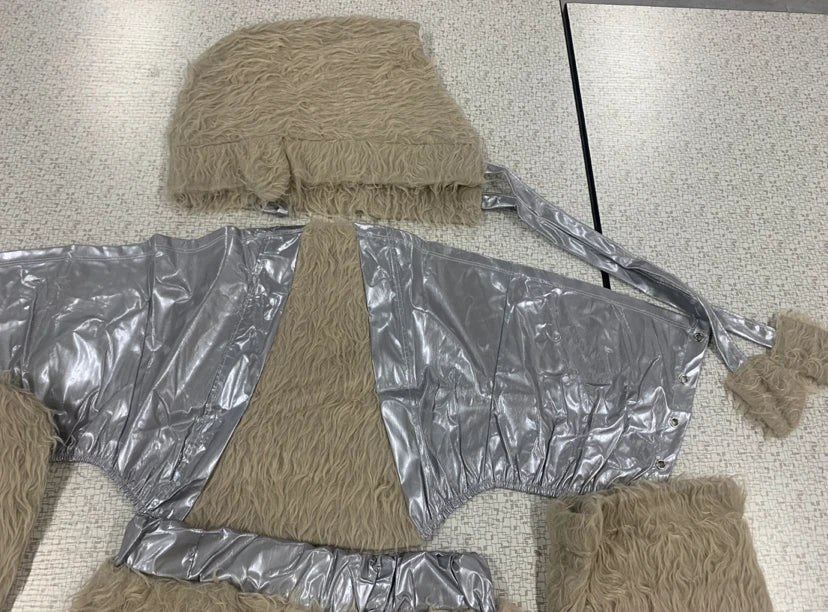 Halloween Cosplay Costume Sexy Holiday Party Dress Suit Woman Backless Fashion Funny Bring Hat Stage Costume Streetwear Clothes