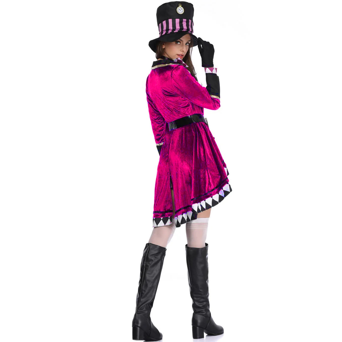 Halloween Costume For Women Cosplay Circus Magician Role Play Stage Outfit Performance Holiday Party Outfits