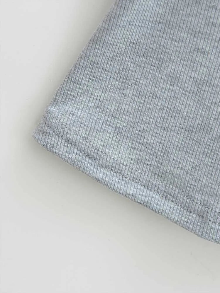 Square Collar High Stretch Summer Crop Tops Women Short Sleeve Tops Sexy Pullover Bottoming Blouses Slim T-shirt