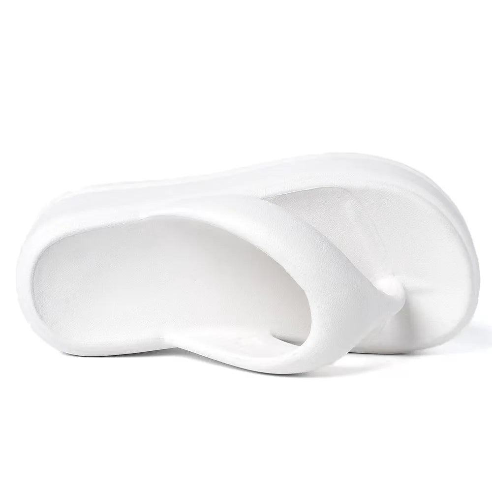 Women Flat Bow Flip Flops Women 2023 New Summer Platform Flops Female Thick Sole Mules Outdoor Fashion Casual Comfortable Slides