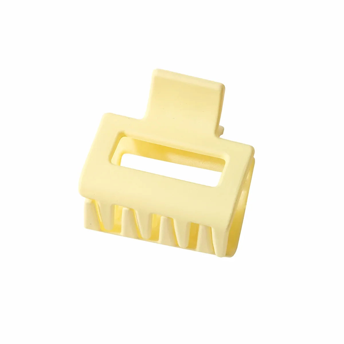 Fashion Medium Hair Claw Clips Non-slip Crab Square Matte for Women Girls, Strong Hold Banana Clips for Thick Thin Hair