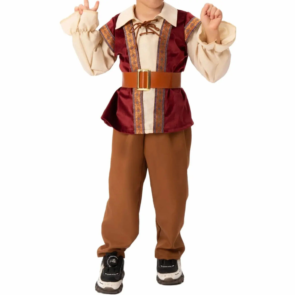 Halloween Costumes Children's Performance Costumes Bat Capes Pleated Witch Hats