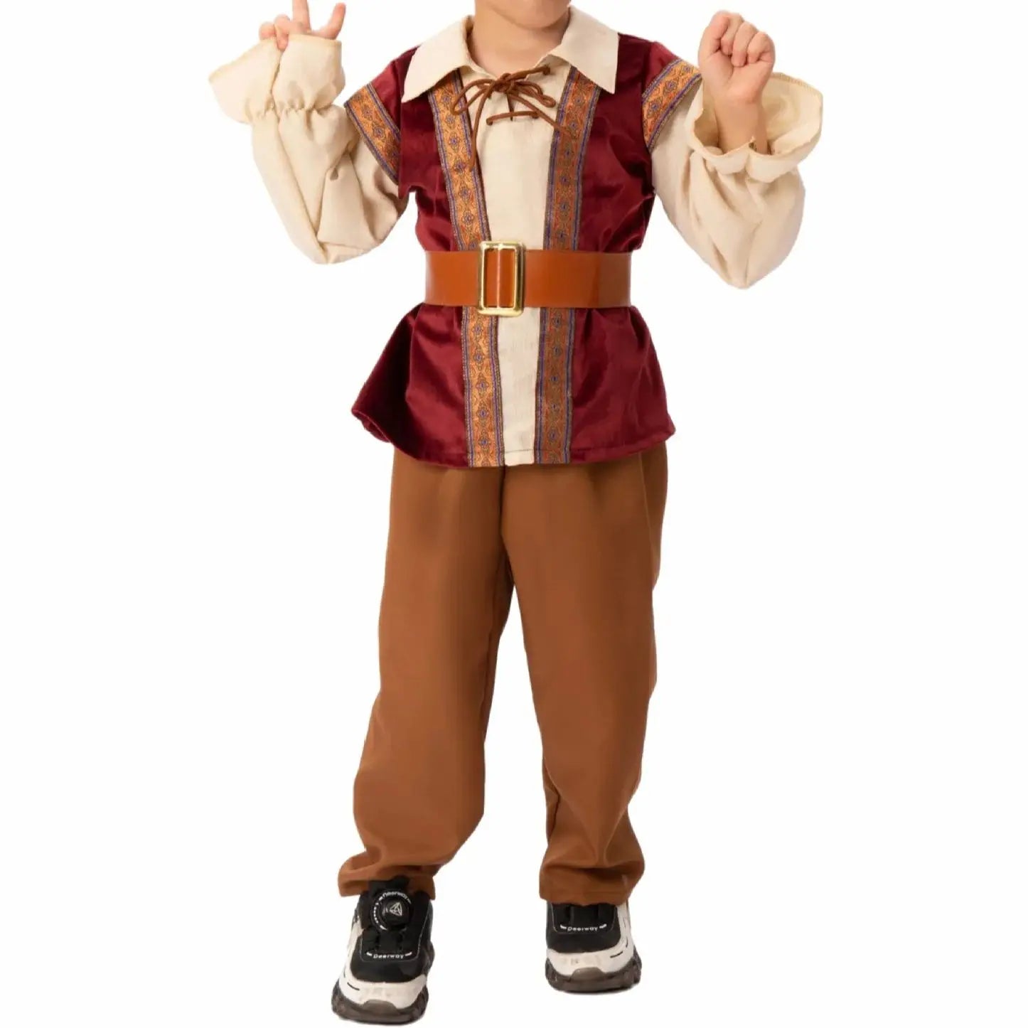 Halloween Costumes Children's Performance Costumes Bat Capes Pleated Witch Hats