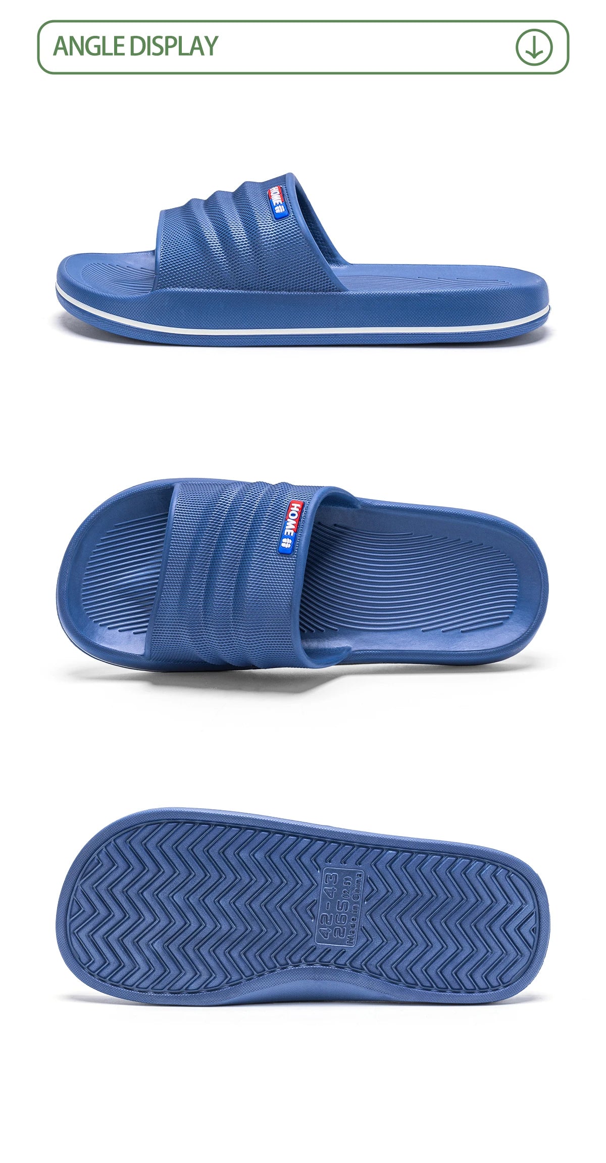 Summer Home Slippers Bathroom Beach Indoor Slides Comfortable Lightweight Outdoor Sandals