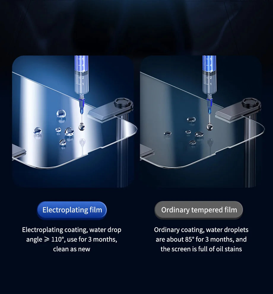 3Pcs Tempered Glass for iPhone 14 13 12 11 15 Pro Max Mini Screen Protector for iPhone 17 XR XS MAX 7 8 Plus 16 Protective Glass