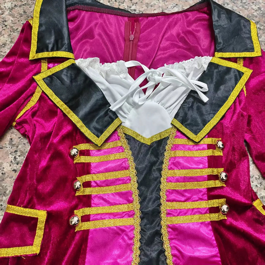 Halloween Costumes Sexy Women Medieval Pirate Costume S-XL Viking Caribbean Cosplay Carnival Festival Party Halloween Outfit