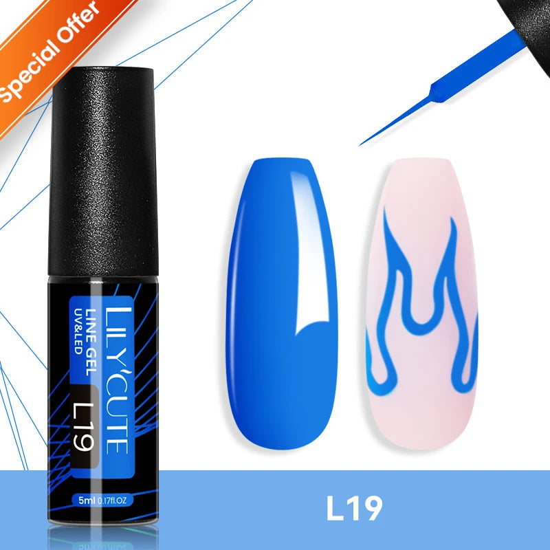 LILYCUTE 8ml Pink Dried Flower Gel Nail Polish Natural Flower Fairy Nail Art Gel Soak Off UV LED Painting Varnish For Nails DIY