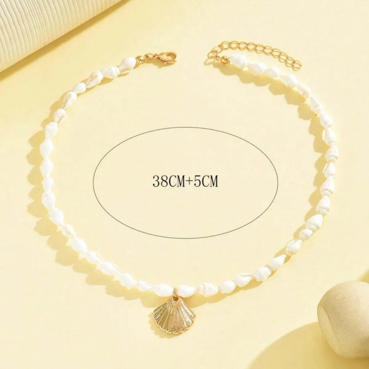 New Beach Style Seashell Necklace Beaded Choker Necklaces for Women Handmade Starfish Pendant Fashion Ocean Jewelry Чокер